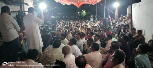 Betul News : भैंसदेही में टशन : राहुल के समर्थन में सैकड़ों आदिवासी- कोरकू एकजुट