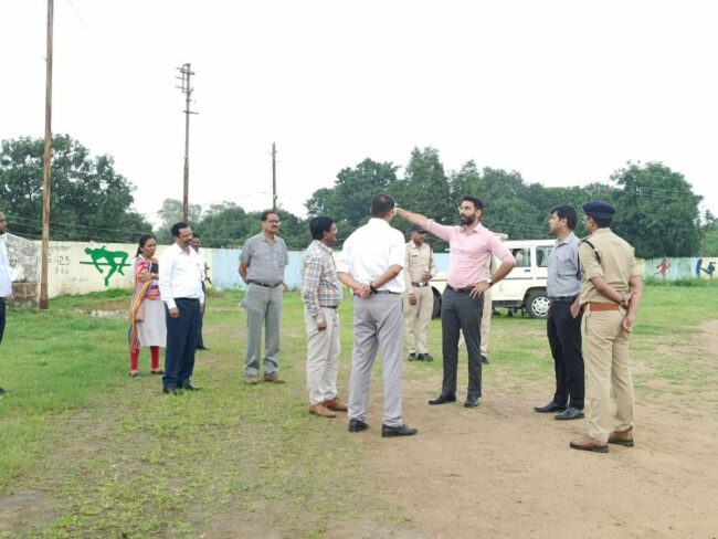 CM In Sarni : मुख्यमंत्री का सारणी आना तय ! कलेक्टर- एसपी ने लिया जायजा