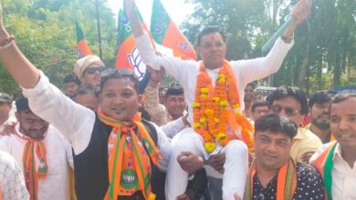 Betul Politics : पंडाग्रे ने नामांकन रैली में दिखाई ताकत