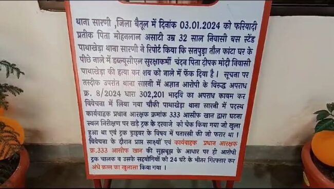 Betul Police News : पुलिस विभाग की अनूठी पहल: उत्कृष्ट कर्मियों को मिलेगा सम्मान, निराशा से बाहर लाने हर माह पुरस्कृत होंगे थाने के कर्मी