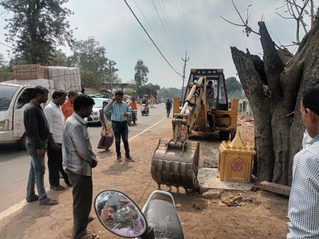Betul Ki Khabar: मुल्ला पेट्रोल पंप से थाने तक टूलेन सड़क का काम शुरू