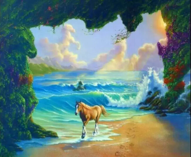Optical Illusion: आपको इस तस्‍वीर में कितने घोडे नजर आए, 99% लोग जवाब देनें में रहे असफल