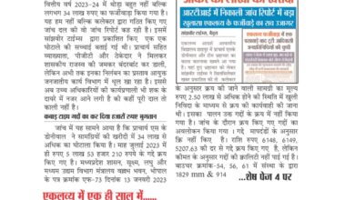 Betul News: एक और खुलासा: डोनीवाल ने दस लाख में खरीदे घटिया पलंग