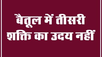 Lok Sabha Elections : बैतूल में तीसरी शक्ति का उदय नहीं