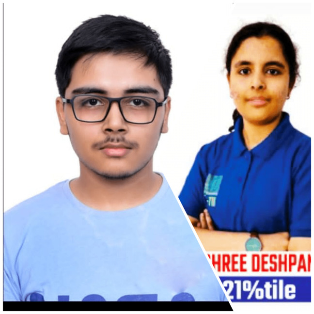 JEE Result : जेईई के परिणामों में पर्व और धनश्री की एक और उड़ान