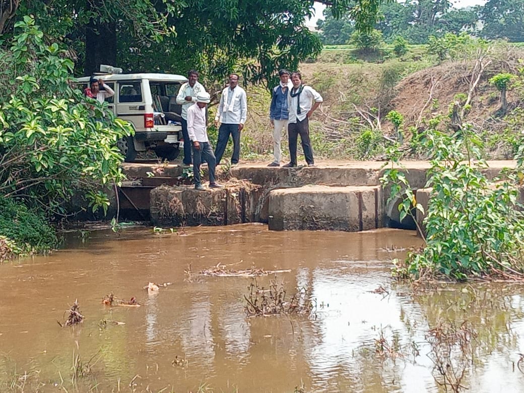 Betul Samachar : लाखापुर जलाशय से दूसरी बार छोड़ा पानी