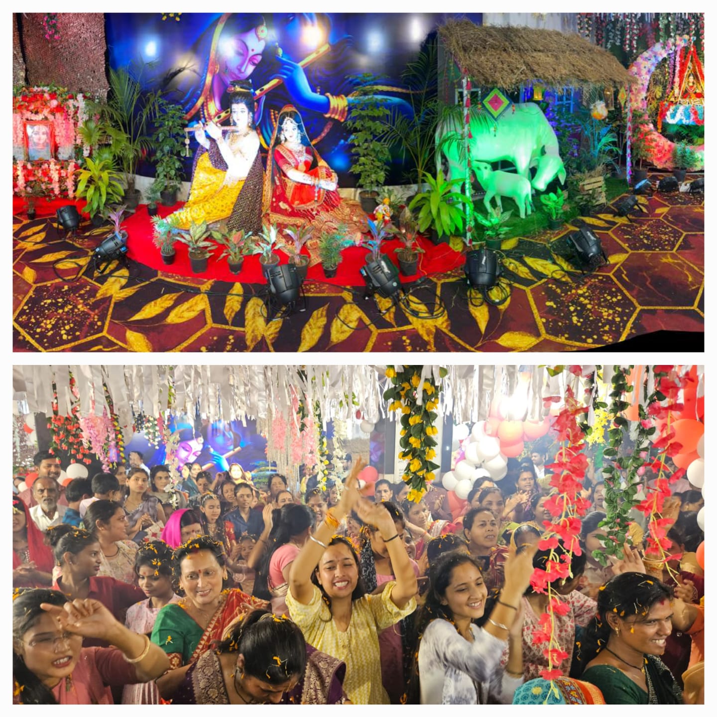 Radhashtami Mahotsav: राधाष्टमी महोत्सव पर वृंदावन धाम बना बीजासनी माता मंदिर परिसर