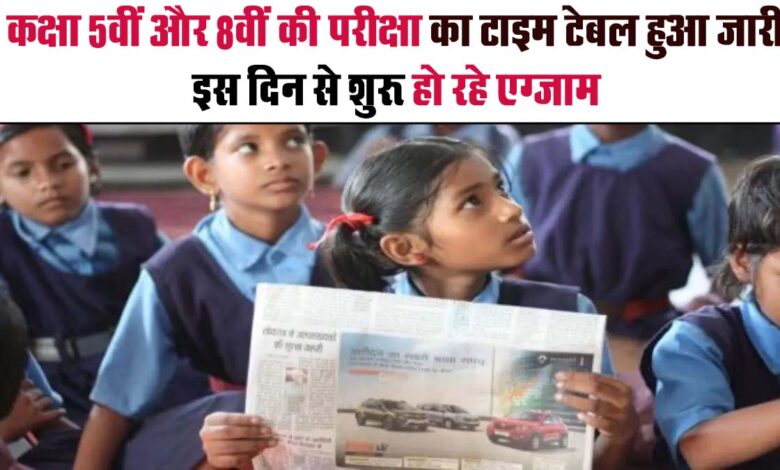 MP 5th, 8th Board Time Table: कक्षा 5वीं-8वीं के छात्रों के लिए जरूरी खबर, परीक्षा का टाइम टेबल हुआ जारी, इस दिन से शुरू हो रहे एग्जाम