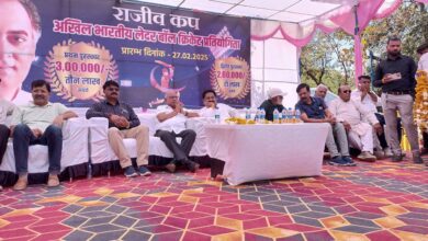 Betul News: राज की नीति से अलग हटकर शुरू हुआ राजीव क्रिकेट कप टूर्नामेंट