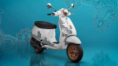 Vespa new scooter