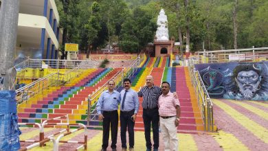 Satpuda Power Plant New Unit - बाबा मठारदेव का आशीर्वाद लेकर पावर प्लांट का स्वरूप देखने पहुंची टीम