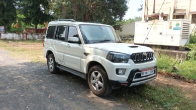 Betul News: खींच खींच कर निकाली जा रही काली फि़ल्म, क्या कोतवाल की स्कॉर्पियो पर लागू नहीं होता नियम